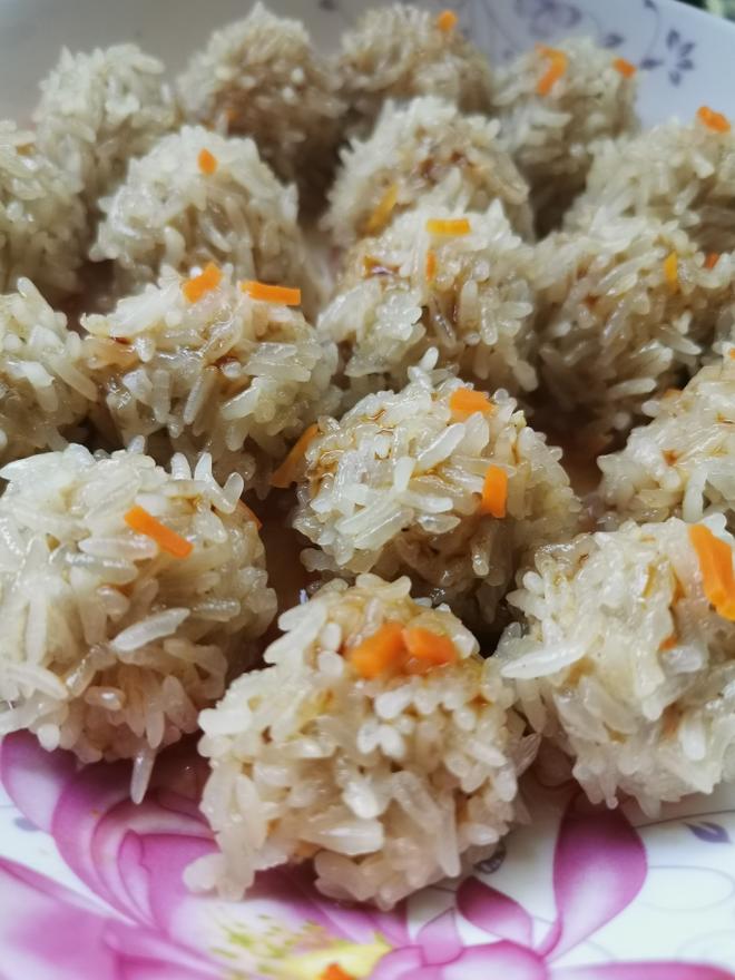 珍珠马蹄肉丸子