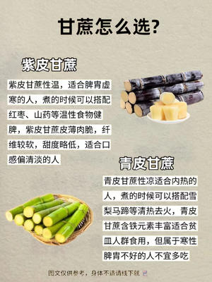 甘蔗马蹄饮（附甘蔗保存方法）