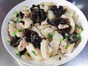 马蹄炒肉片