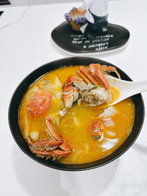 大闸蟹茭白咸肉汤（美善品版）