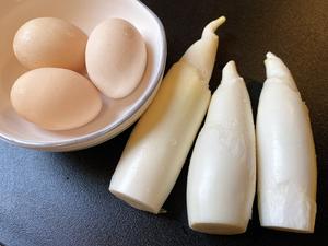 三种版本之茭白丝炒蛋