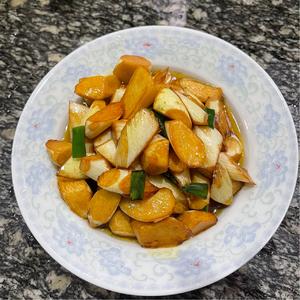 🔥10分钟完成一道不加水的红烧茭白