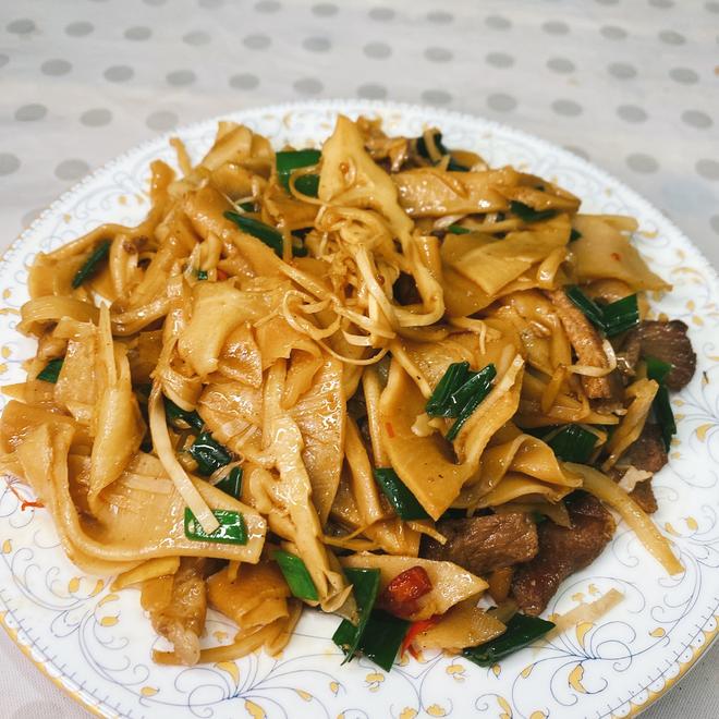 特别香的水笋炒肉