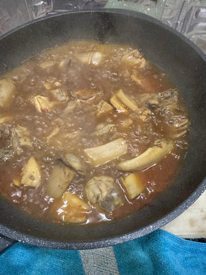 农家土鸡焖藕（炒锅版）