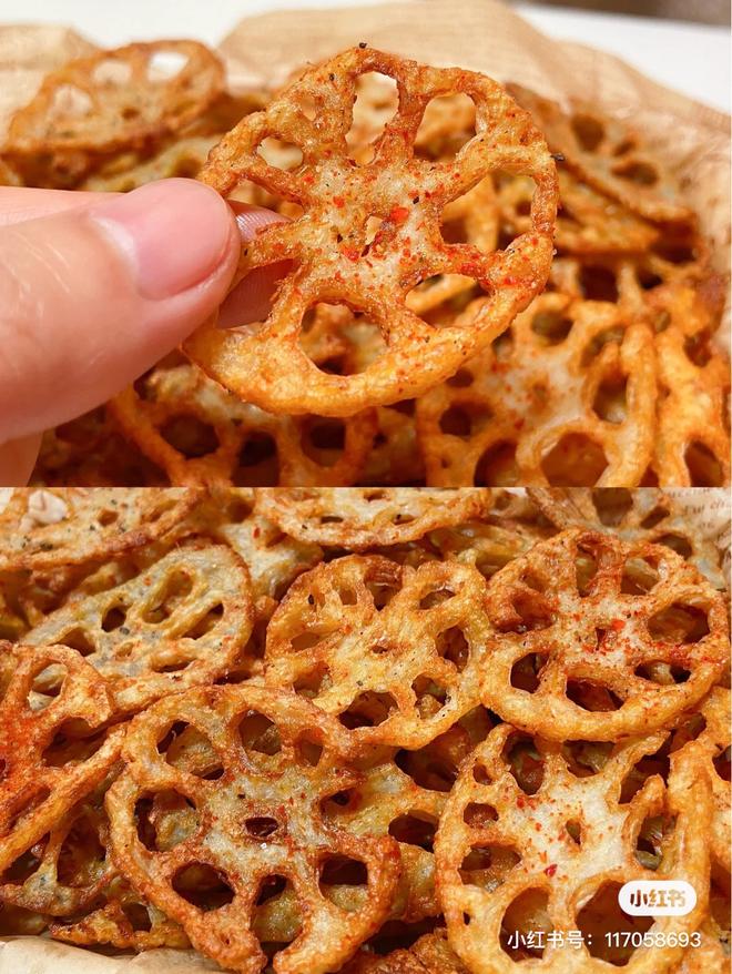 比薯片好吃一百倍的椒盐藕片
