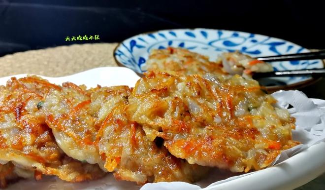 比藕盒简单还要好吃的香煎藕饼😋
