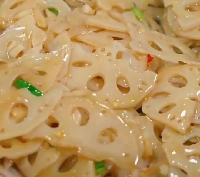清炒藕片