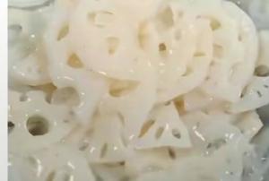 清炒藕片