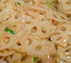 清炒藕片