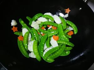 荷兰豆炒山药