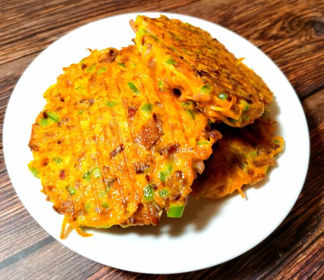 香煎胡萝卜饼