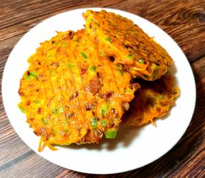 香煎胡萝卜饼