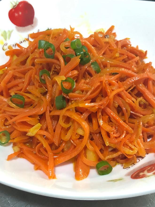 🥕素炒胡萝卜丝🥕