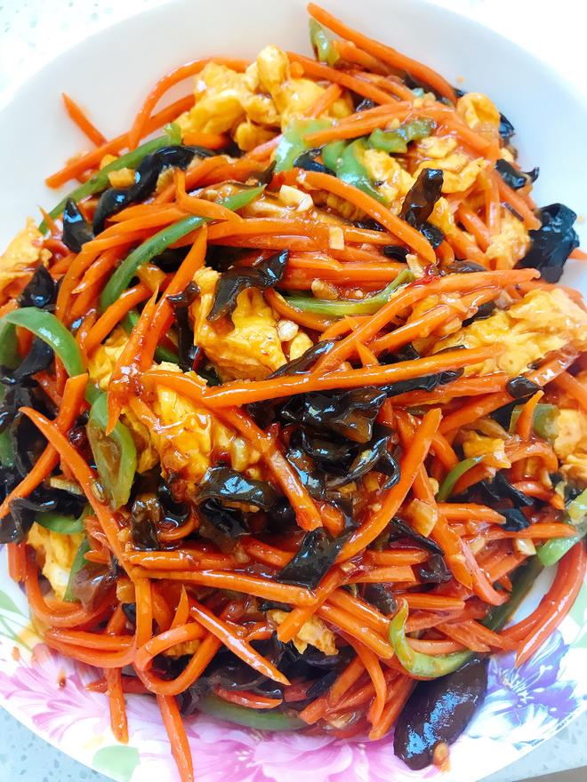 下饭菜鱼香鸡蛋