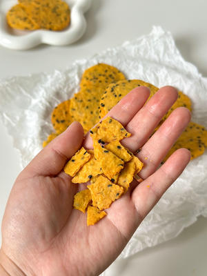 🍠自制红薯脆脆片，嘎嘣脆，好吃停不下来‼️