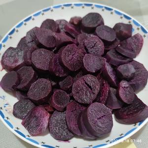 紫薯饼(无糖无油)
