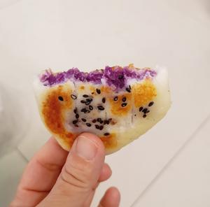 山药紫薯饼—快手早餐