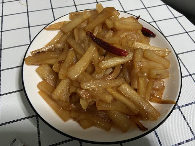 比肉还好吃的，炒白萝卜