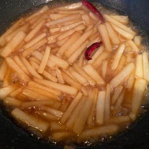 比肉还好吃的，炒白萝卜