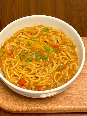 大人小孩爱吃的土豆泥拌面