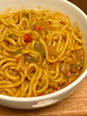 大人小孩爱吃的土豆泥拌面