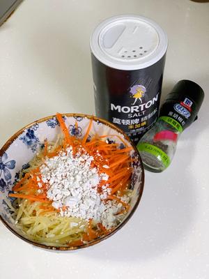 土豆丝和鸡蛋的妙搭