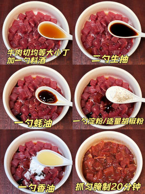 香辣孜然土豆牛肉粒，这么做巨巨巨好吃！！