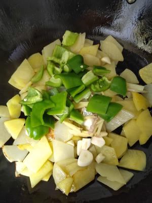 青椒土豆片