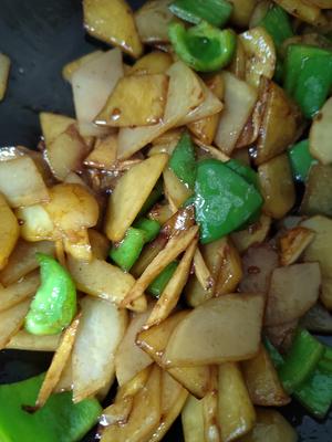 青椒土豆片