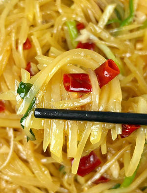 醋溜土豆丝