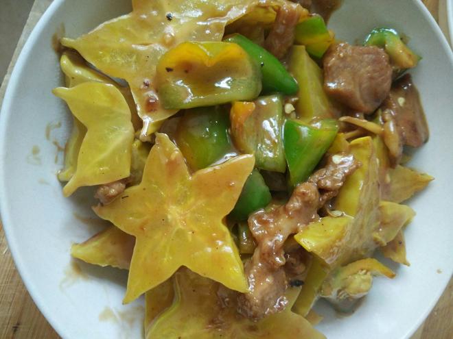 杨桃炒肉