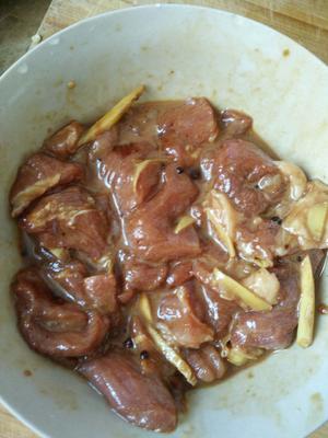 杨桃炒肉