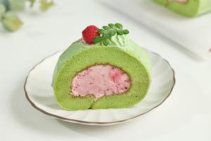覆盆子/树莓开心果蛋糕卷