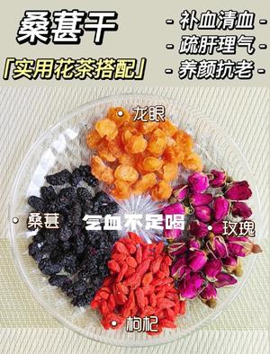 中医养生推荐的桑葚干花茶