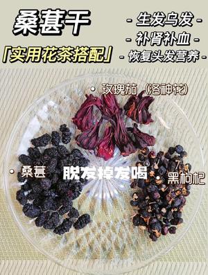 中医养生推荐的桑葚干花茶