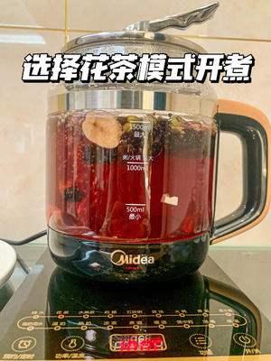 养颜玫瑰桑葚饮
