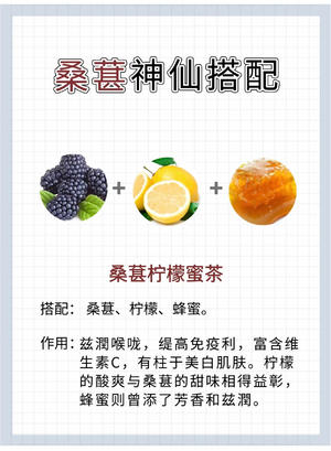 六款桑葚养生茶
