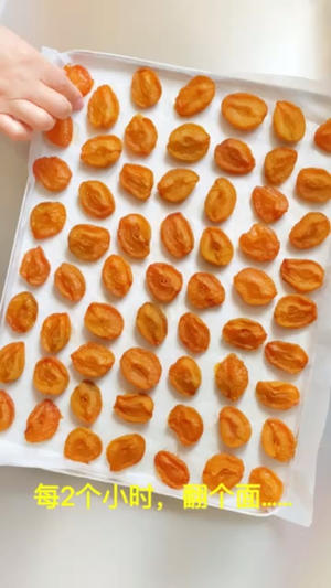 烤箱版杏子干