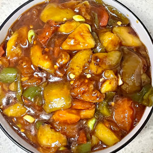 西红柿炖茄子