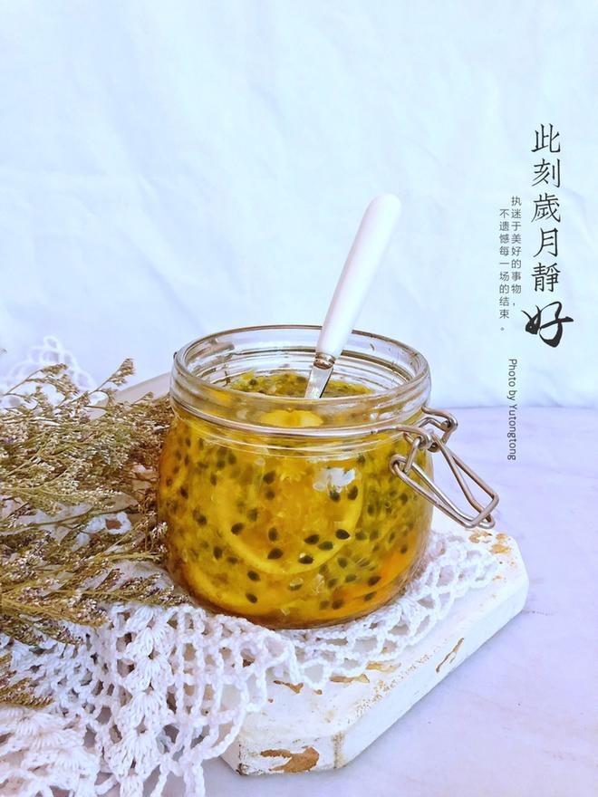 ㊙️手把手教你如何做百香果柠檬蜂蜜‼️