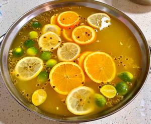 自制无敌好喝夏日解腻水果茶🍊完爆饮品店，新手百分百成功，试试就知道