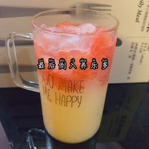 夏日低卡饮品——西柚气泡养乐多