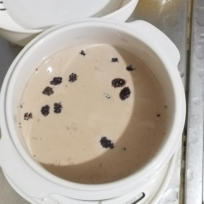 奶茶（桑椹，葡萄干）