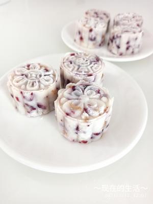 不加糖的山药糕（添加蔓越莓/葡萄干）