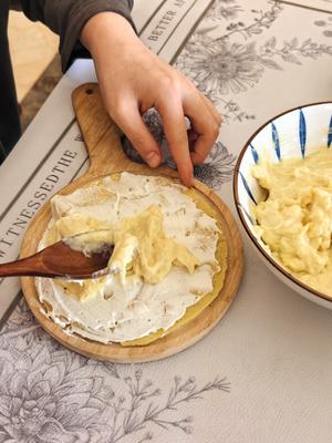 榴莲千层蛋糕