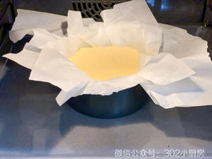 【0294】巴斯克式榴莲乳酪蛋糕（免机器版） &lt;302小厨房&gt;