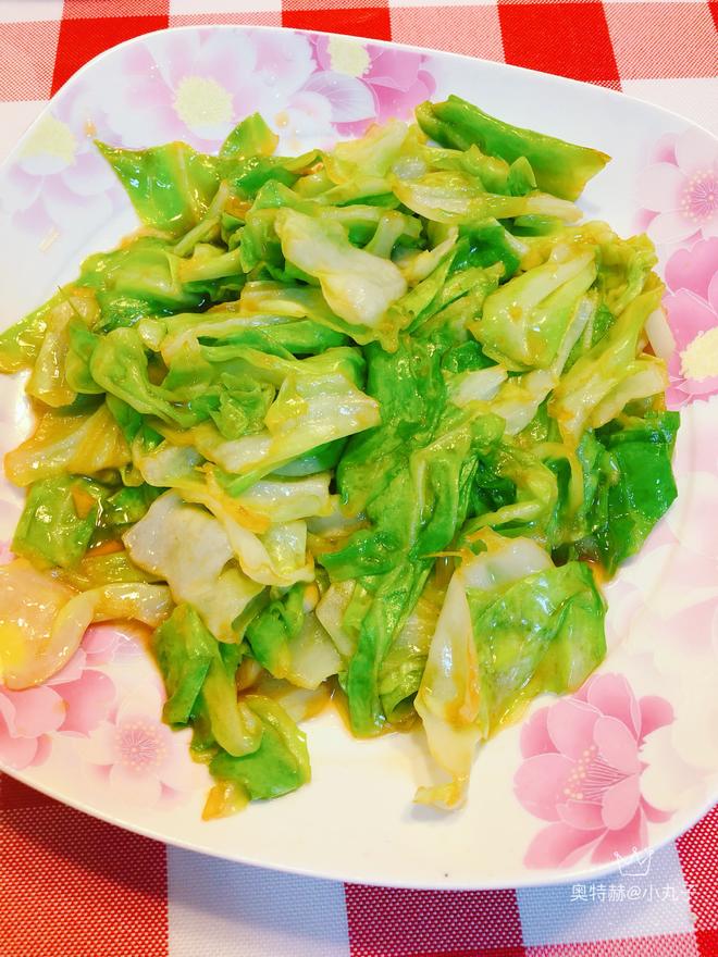 爆炒圆白菜