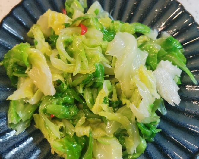 轻食凉拌圆白菜