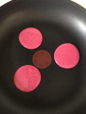 火龙果松饼