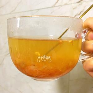 没有柚子皮的 蜂蜜柚子茶